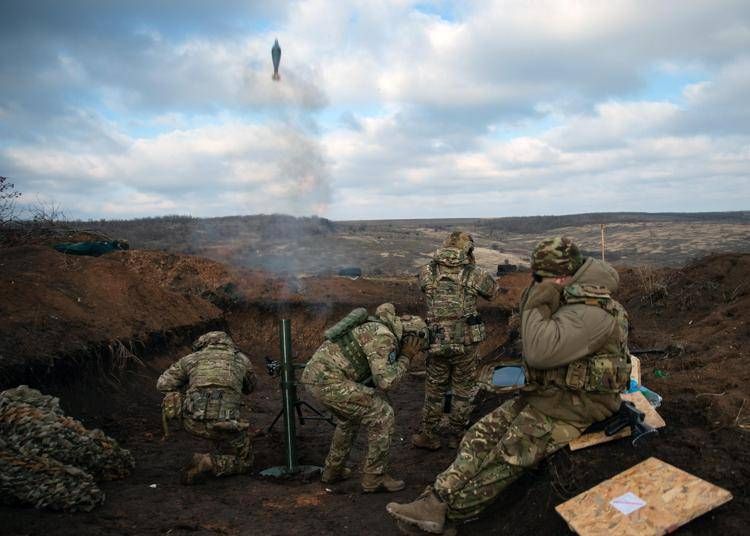 Il fronte del Donetsk - (Ipa)