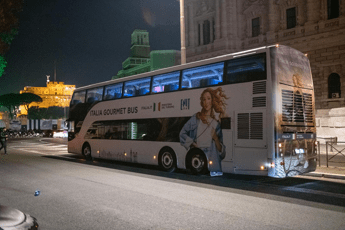 'Bus Gourmet Italia' chiude a Roma tour cucina italiana con Santanchè