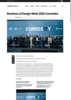 Singapore: Italia protagonista al Business of Design Week 2025 di Hong Kong con innovazione e design