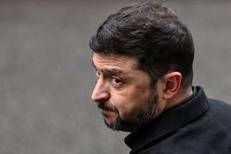 Il presidente ucraino Volodymyr Zelensky  - (Afp)