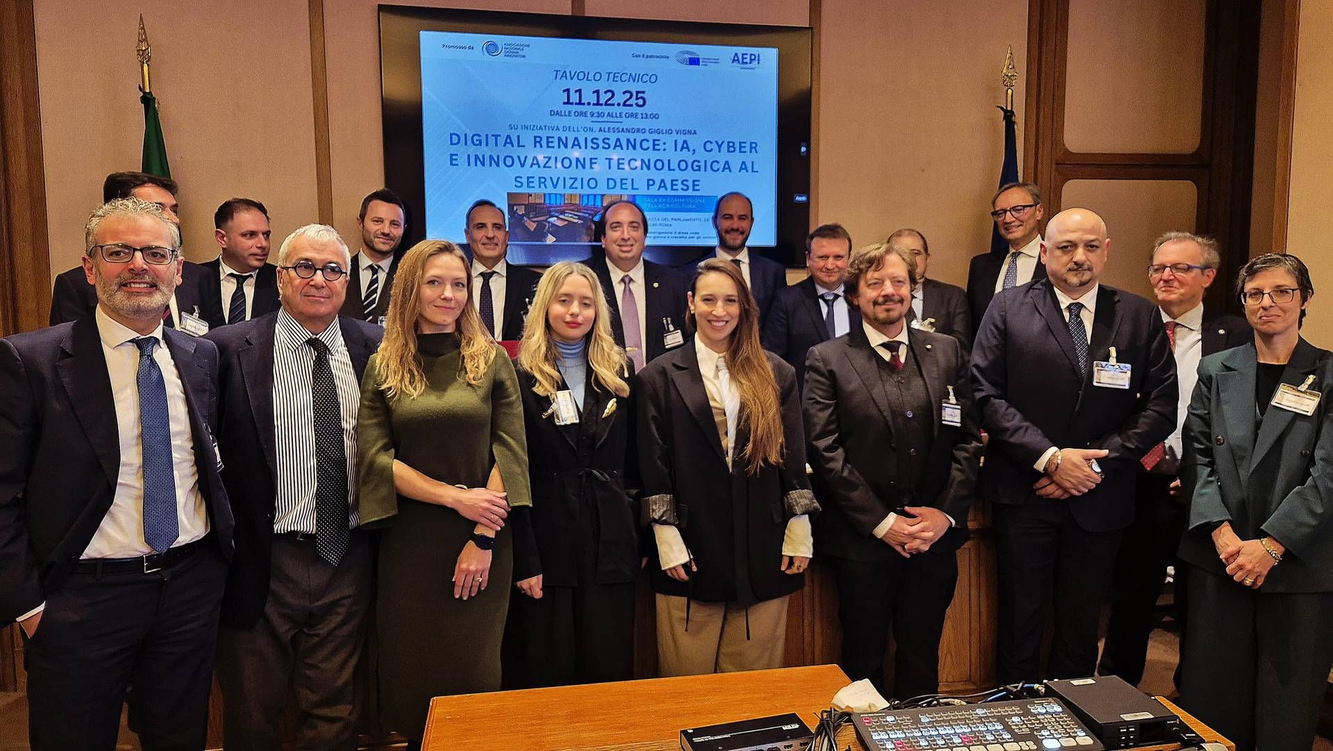 Digital Renaissance: IA, cyber e innovazione alla Camera