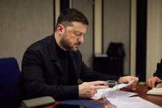 Il presidente ucraino Volodymyr Zelensky