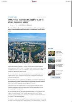 Vietnam: HCMC amplia incentivi per investimenti privati in ambiente e welfare sociale