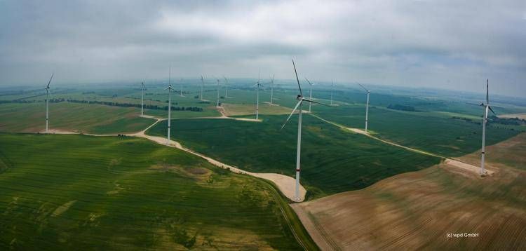 Nuovo impianto eolico di Enel in Germania © wpd GmbH