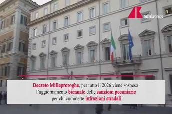 Multe, rinviati aumenti previsti dal Codice della strada