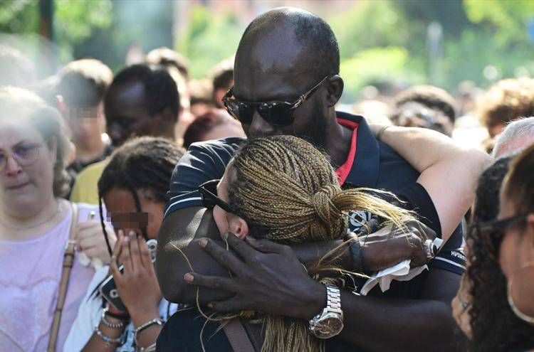 I genitori di Fallou Sall - (Ipa)