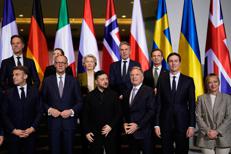 Berlino, Giorgia Meloni con leader e vertici europei per il summit sull'Ucraina - Afp