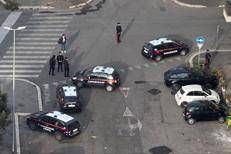 Ostia, l'arresto in piazza Gasparri