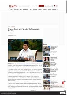 Indonesia: Sumatra disaster death toll surpasses 1,000