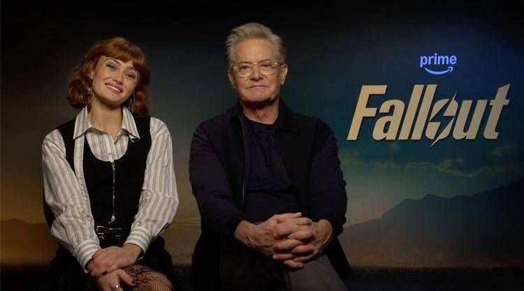 Ella Purnell e Kyle MacLachlan