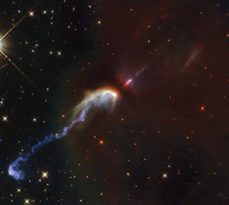 James Webb svela la doppia anima della protostella HH46
