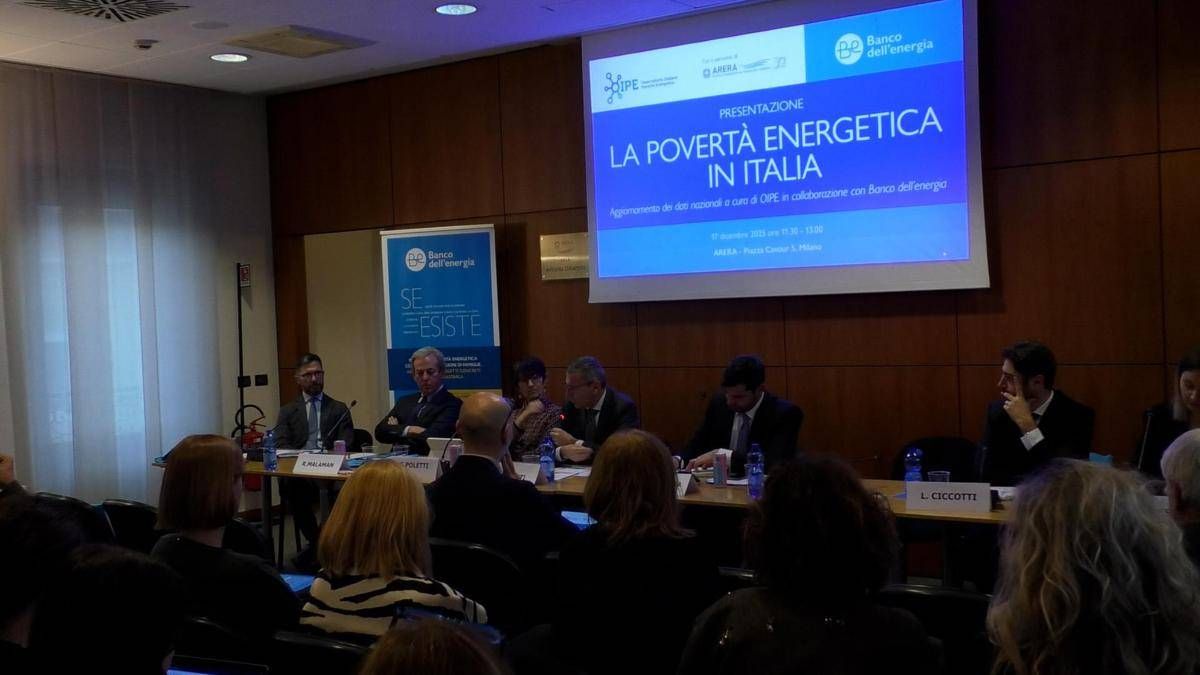 Presentati i nuovi dati dell'Osservatorio Italiano sulla Povertà Energetica per l’Italia
