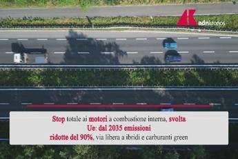 Ue, salta lo stop ai motori termici dal 2035