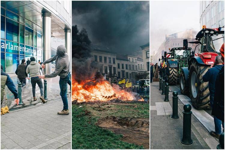 bruxelles_protesta_agricoltori image Scontri e proteste a Bruxelles