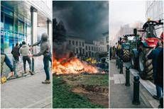 Scontri e proteste a Bruxelles