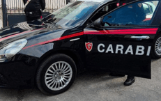 Un'auto dei carabinieri