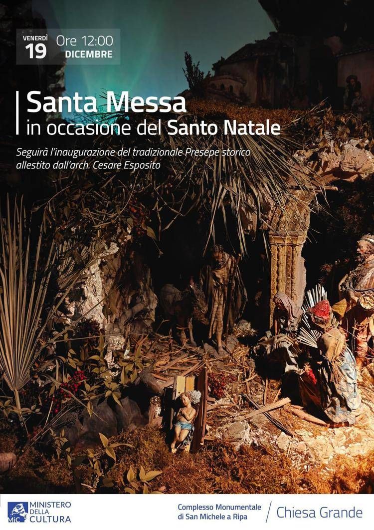 Roma, domani inaugurazione presepe storico dell'architetto Esposito a San Michele a Ripa Grande