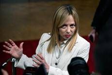 Giorgia Meloni - Afp