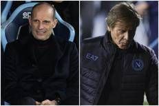 Massimiliano Allegri e Lele Oriali - Ipa/Fotogramma