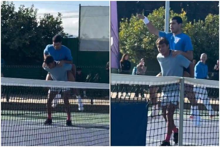 Carlos Alcaraz e Flavio Cobolli - Instagram