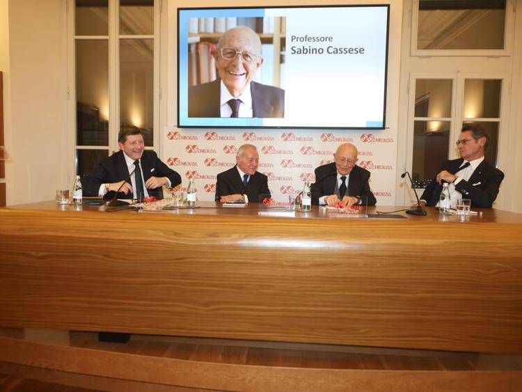 Premi, il Catricalà 2025 a Sabino Cassese e Andrea Illy