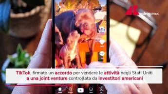 TikTok firma l'accordo per la vendita dell'attività in Usa