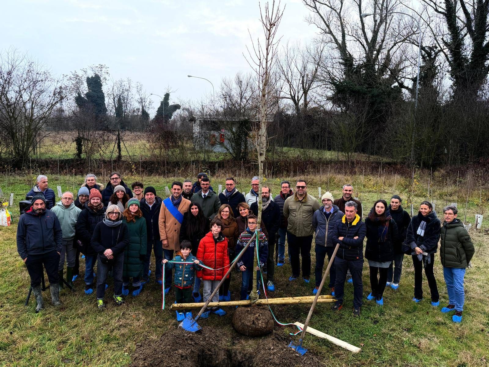 KilometroVerdeParma celebre traguardo storico, piantato 100.000esimo albero
