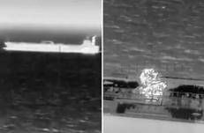 Le immagini dell'attacco