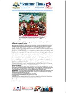 Laos: Franco-European mission highlights progress in sustainable tea and coffee supply chains in the north