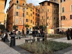 Roma, inaugurata la nuova Piazza della Moretta - Le immagini