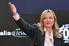Giorgia Meloni - (Afp)