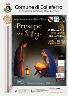 Natale, a Colleferro il Presepe vivente in 'profondità, Natività nei rifugi antiaerei