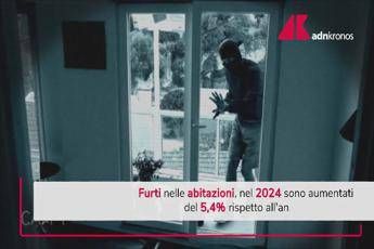 Aumentano i furti in casa, +5,4% in un anno