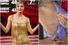 Martina Colombari e il nuovo tatuaggio - Ipa/Fotogramma e Instagram