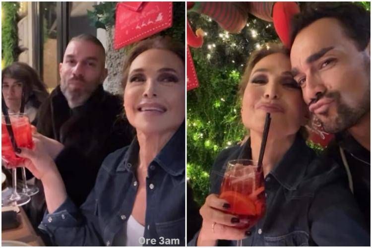 Barbara D'Urso e Fabio Fognini - Instagram