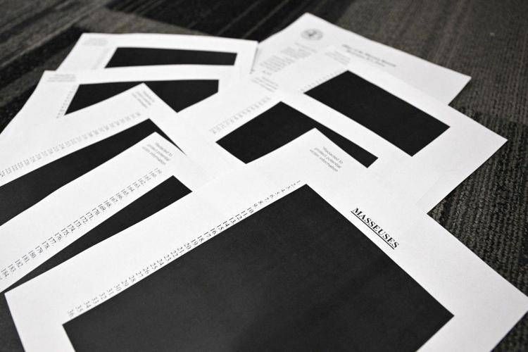 I documenti censurati - (Afp)