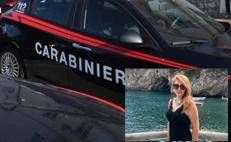 Auto dei carabinieri, nel riquadro Anna Tagliaferri