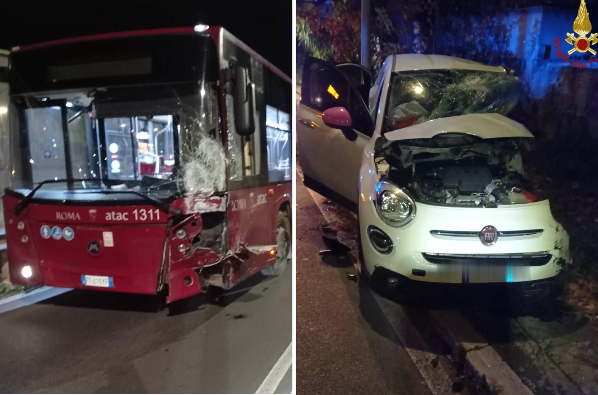 Scontro tra auto e bus ad Acilia: morta 27enne, ferita l’amica