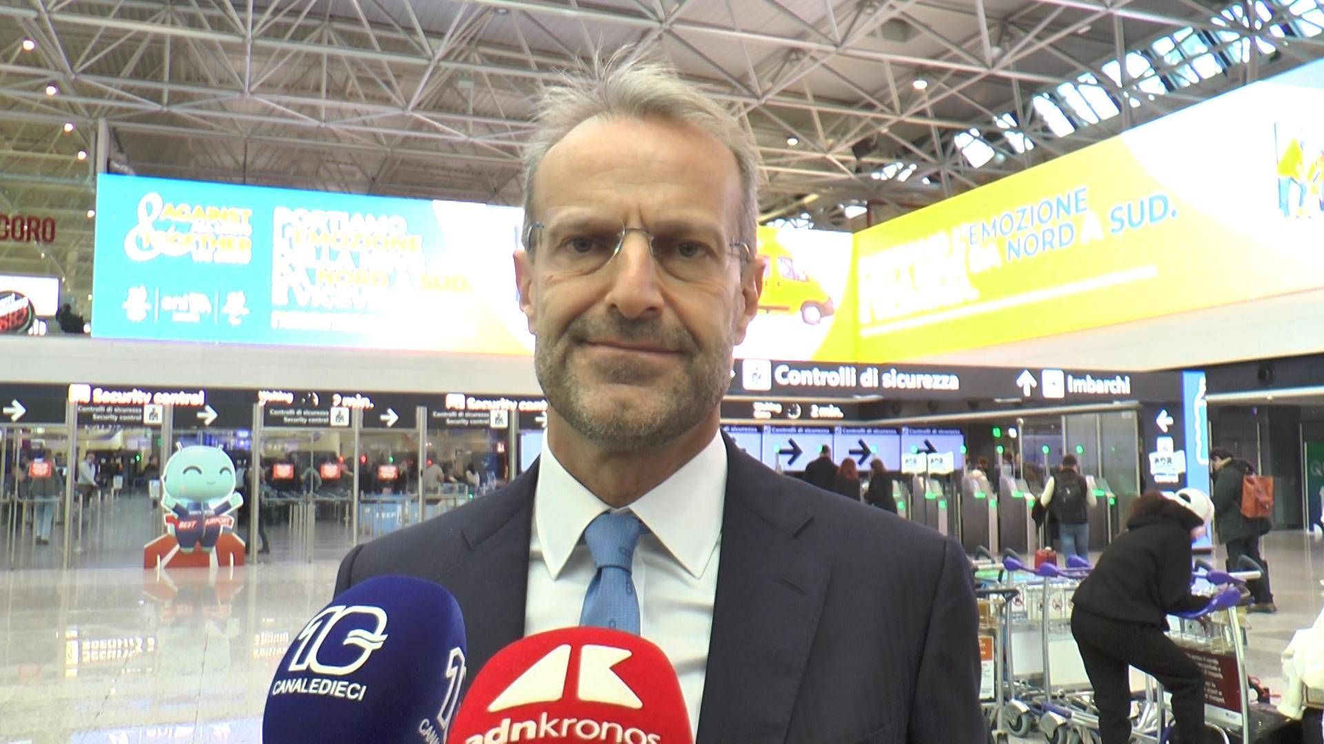 Troncone (Aeroporti di Roma): "A Fiumicino 51 milioni di passeggeri nel 2025"
