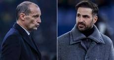 Massimiliano Allegri e Cesc Fabregas - Fotogramma /Ipa
