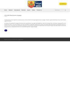 Brunei: Blood donation campaigns scheduled for late December and early January