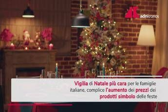 Caro prezzi, vigilia di Natale più cara per le famiglie italiane