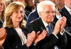 Laura Mattarella e Sergio Mattarella (Ipa)