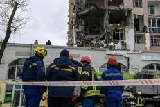 Attacco russo in Ucraina (Afp)