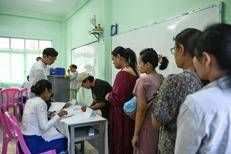 Elezioni in Myanmar - (Afp)