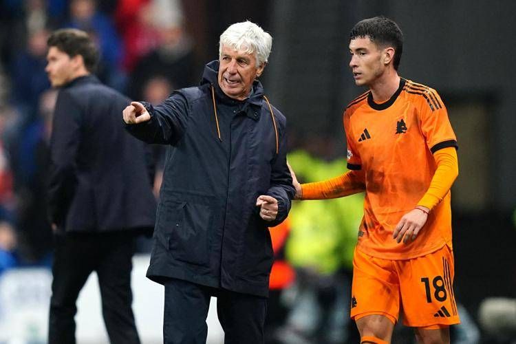 Gasperini e Soulé - Ipa/Fotogramma