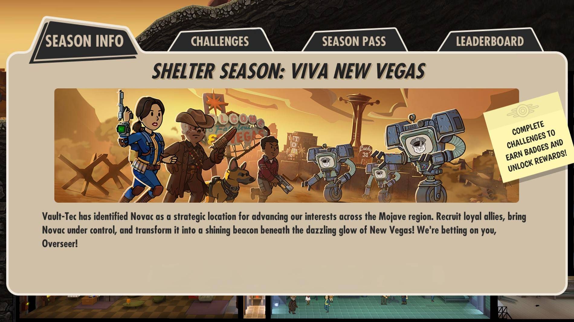 Fallout Shelter: "Viva New Vegas"