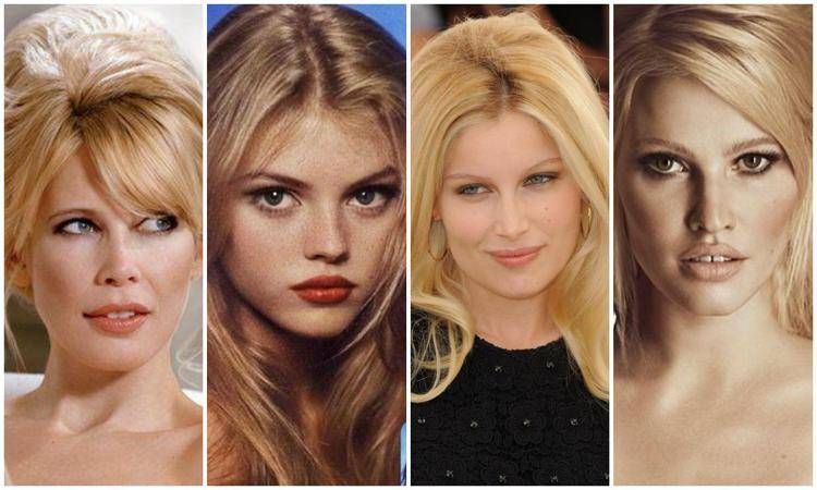Claudia Schiffer, Vanessa Paradis, Laetitia Casta, Lara Stone