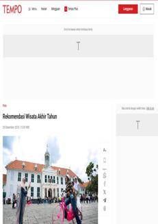 Indonesia: Grande affluenza nei luoghi turistici durante le festività natalizie