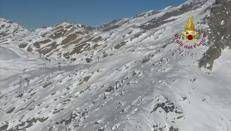 Incidente in funivia a Macugnaga, l'intervento dei vigili del fuoco - Video